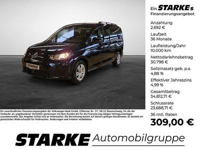 Gebraucht VW Caddy Maxi Family 116 PS (85 kW) 2024 Starlight blue metallic Van / Kleinbus