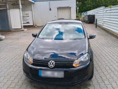 Gebraucht VW Golf VI 80 PS (58 kW) 2010 Schwarz Kleinwagen