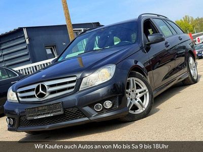 Occasion Mercedes C200 AMG 136 PK (100 kW) 2012 Zwart Stationwagen