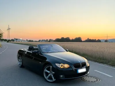 Gebraucht BMW 325 Cabriolet Performance 218 PS (160 kW) 2007 Schwarz Cabrio