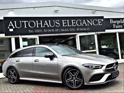Gebraucht Mercedes CLA220 Shooting Brake AMG line 190 PS (139 kW) 2020 Silber Kombi