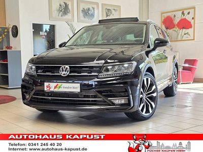 Second-hand VW Tiguan R-line 150 CP (110 kW) 2019 Negru SUV