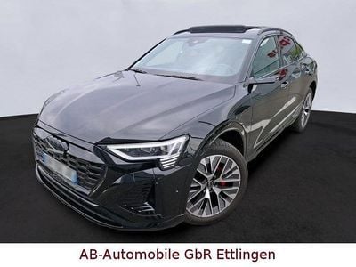 Gebraucht Audi Q8 e-tron S-Line 300 kW (408 PS) 2023 Mythosschwarz SUV