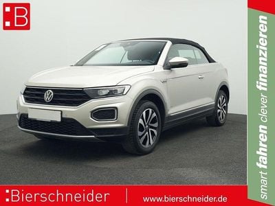 Gebraucht VW T-Roc Cabriolet Style 150 PS (110 kW) 2021 Silber Cabrio