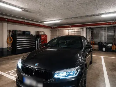 Brugt BMW 540 M Sport 320 HK (235 kW) 2017 Sort Sedan