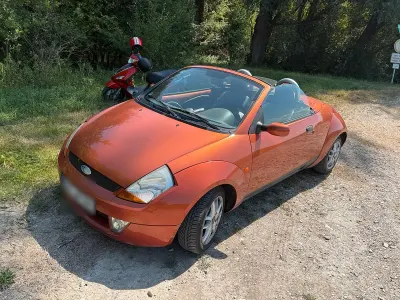 Gebraucht Ford StreetKa 100 PS (73 kW) 2004 Rot Cabrio