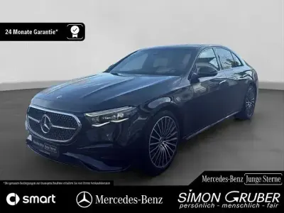Brugt Mercedes E220 AMG line 197 HK (144 kW) 2024 Sort Sedan