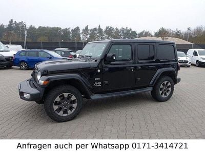 Gebraucht Jeep Wrangler Sahara 200 PS (147 kW) 2019 Schwarz SUV