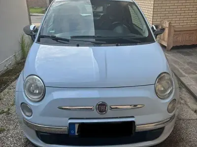 Gebraucht Fiat 500 101 PS (74 kW) 2009 Blau Cabrio