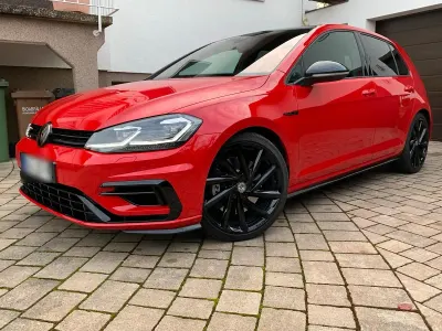 Gebraucht VW Golf VII R 310 PS (228 kW) 2018 Rot Kleinwagen