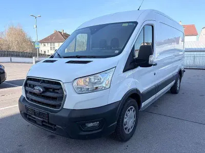 Brugt Ford Transit 131 HK (96 kW) 2021 Hvid Pickup / Ladvogn