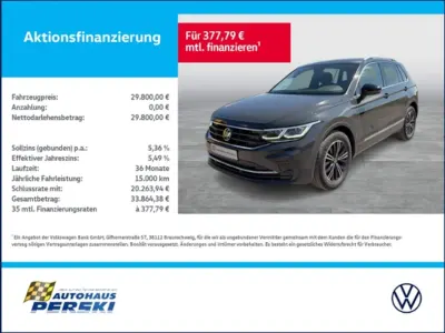 Gebraucht VW Tiguan Move 150 PS (110 kW) 2023 Grau SUV