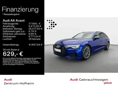 Gebraucht Audi A6 S-Line 367 PS (269 kW) 2022 Blau Kombi