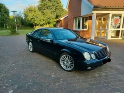 Gebraucht Mercedes CLK200 163 PS (119 kW) 2001 Schwarz Coupé