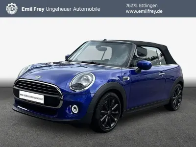 Gebraucht Mini One Cabriolet 102 PS (75 kW) 2020 Starlight blue metallic Cabrio