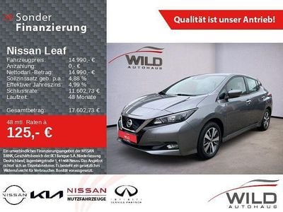 Gebraucht Nissan Leaf Acenta 110 kW (150 PS) 2021 Grau Kleinwagen
