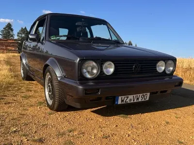Gebraucht VW Golf Cabriolet 98 PS (72 kW) 1990 Blau Cabrio
