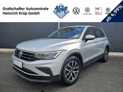 gebraucht VW Tiguan 2.0 TDI DSG Life+AHK+STDZ+KAM