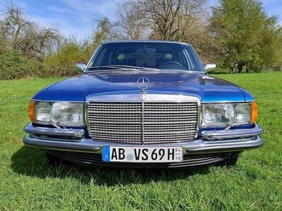 Brugt Mercedes 450 286 HK (210 kW) 1976 Blå Sedan