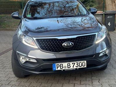 Gebraucht Kia Sportage Vision 116 PS (85 kW) 2015 Silber SUV