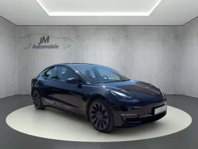 Gebraucht Tesla Model 3 Performance 377 kW (513 PS) 2022 Schwarz Limousine