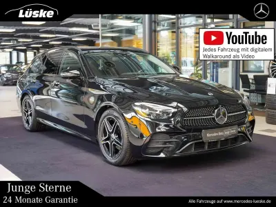 Gebraucht Mercedes E220 AMG line 200 PS (147 kW) 2023 Schwarz Kombi