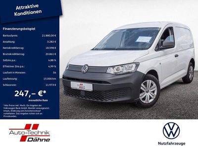 Gebraucht VW Caddy 122 PS (89 kW) 2022 Weiss / candy weiss Van / Kleinbus