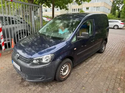 Gebraucht VW Caddy 86 PS (63 kW) 2014 Blau Van / Kleinbus