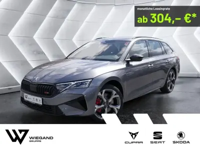 Neu Skoda Octavia RS 265 PS (194 kW) 2026 Grau (grau / graphitgrau) Kombi