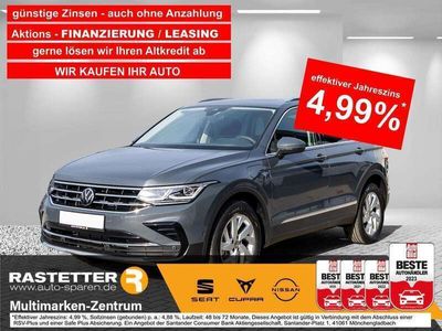 gebraucht VW Tiguan eHybrid DSG Elegance PanoSD+Matrix+Navi+HUD+Kamera+ParkAss+Privacy+Keyless+ACC