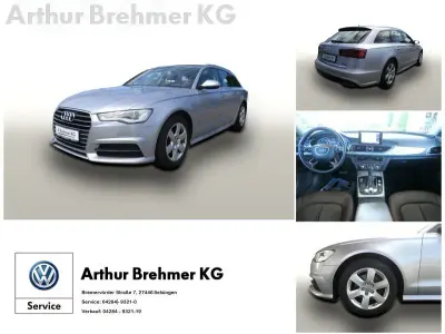 Gebraucht Audi A6 190 PS (139 kW) 2017 Silber Kombi