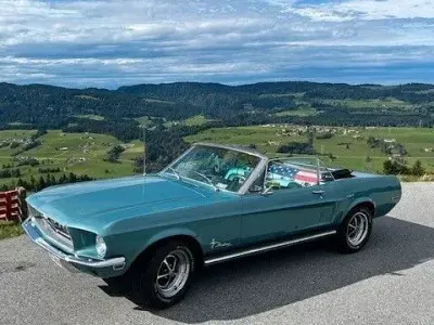 Gebraucht Ford Mustang 200 PS (147 kW) 1968 Blau Cabrio
