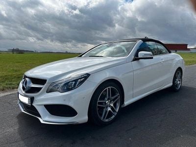 Gebraucht Mercedes E200 AMG line 184 PS (135 kW) 2015 Weiß Cabrio