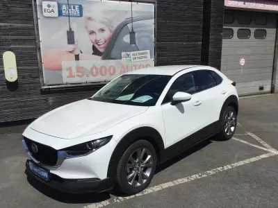 Gebraucht Mazda CX-30 122 PS (89 kW) 2020 Weiß SUV