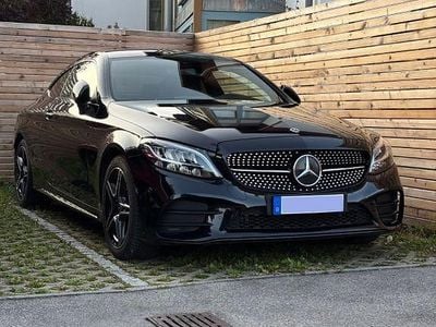 Gebraucht Mercedes C200 Night 184 PS (135 kW) 2020 Schwarz Coupé