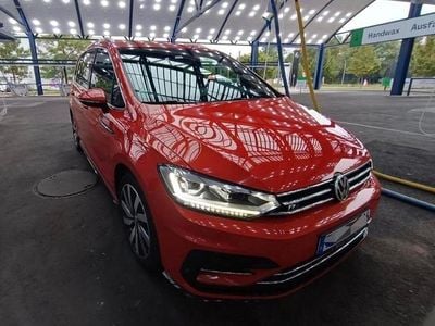 Gebraucht VW Touran R-line 190 PS (139 kW) 2017 Orange Van / Kleinbus