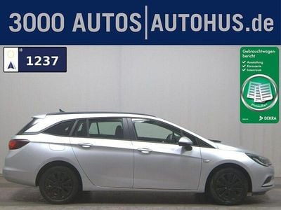 Occasion Opel Astra Edition 136 PK (100 kW) 2019 Zilver Stationwagen