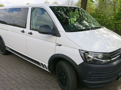 gebraucht VW T6 Kombi lang*2,0TDI 150PS*TÜV+Insp.neu*9 Sitzer*AHK*SHZ