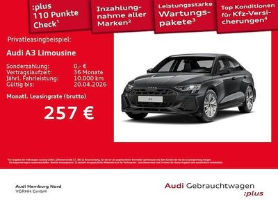 Gebraucht Audi A3 S-Line 116 PS (85 kW) 2025 Daytonagrau perleffekt Limousine