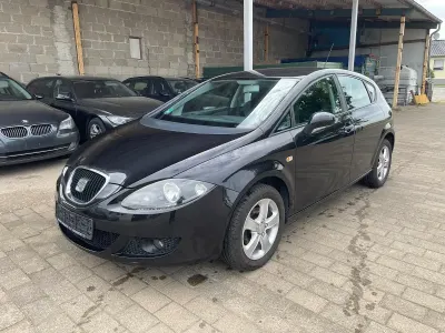 Gebraucht Seat Leon Reference 105 PS (77 kW) 2008 Schwarz Kleinwagen