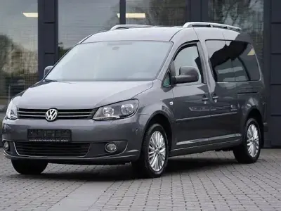 Używany VW Caddy Maxi Comfortline 102 KM (75 kW) 2015 Szary Minivan
