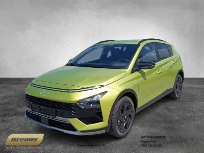Neu Hyundai Bayon Blackline 90 PS (66 kW) 2026 Lucid lime SUV