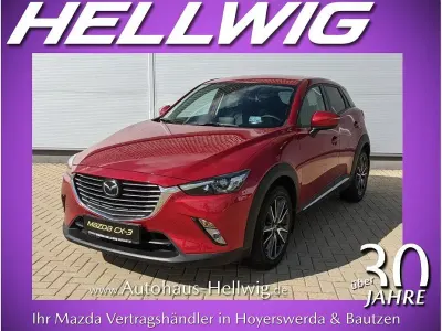 Używany Mazda CX-3 Sports-Line 120 KM (88 kW) 2016 Czerwony SUV