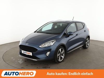 Blau Gebraucht 2020 Ford Fiesta Active Limousine | 12.620 € (Fairer Preis)