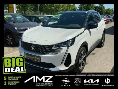 Gebraucht Peugeot 3008 GT 131 PS (96 kW) 2024 Lack weiss perlglänzend/metall SUV