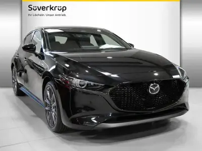 Gebraucht Mazda 3 Exclusive-Line 150 PS (110 kW) 2023 Schwarz Kleinwagen