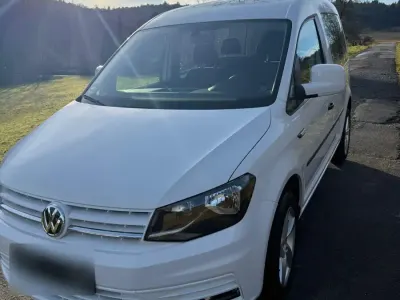 Gebraucht VW Caddy 75 PS (55 kW) 2019 Weiß Van / Kleinbus