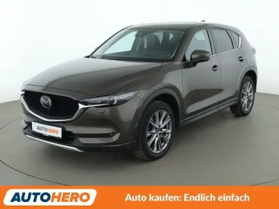 Gebraucht Mazda CX-5 Exclusive-Line 165 PS (121 kW) 2019 Grau SUV