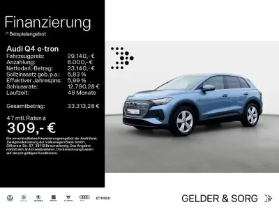 Second-hand Audi Q4 e-tron Ambiente 194 kW (265 CP) 2023 Albastru SUV
