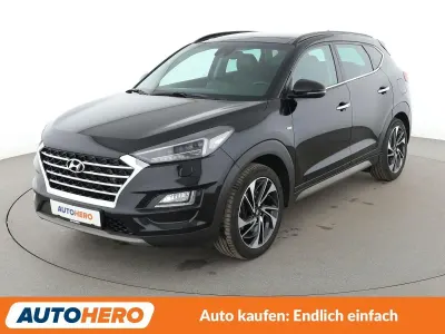 Gebraucht Hyundai Tucson Premium 152 PS (111 kW) 2019 Schwarz SUV